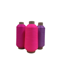 Durable Nylon DTY Yarn In Hank Dyed Color