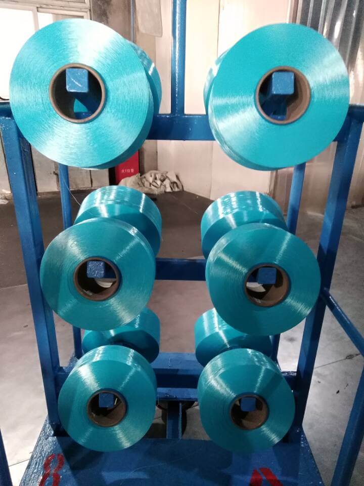 Dope dyed nylon twsited FDY yarn (3)